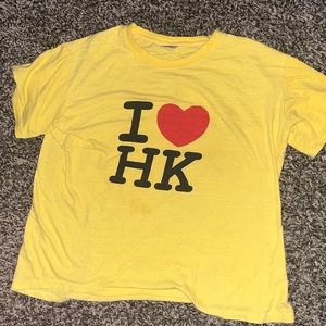 I love hongkong graphic tee